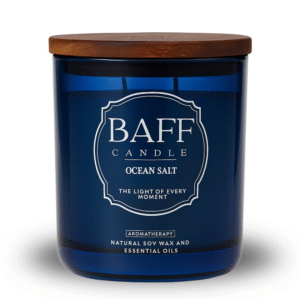 ocean salt soy wax luxury candle (two wick)