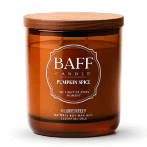 pumpkin spice soy wax luxury candle (two wick)