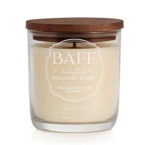 patchouli clove soy wax luxury candle (one wick)