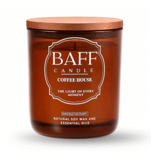 coffee house soy wax luxury candle (1 wick)