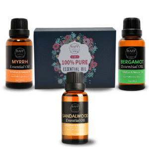 baff candle collection | myrrh essential oil | bergamot essential oil | sandalwood essential oil | pure & organic