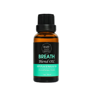 baff breath essential oil – 100% pure aromatherapy oil for breathing, focus & energy (30ml)